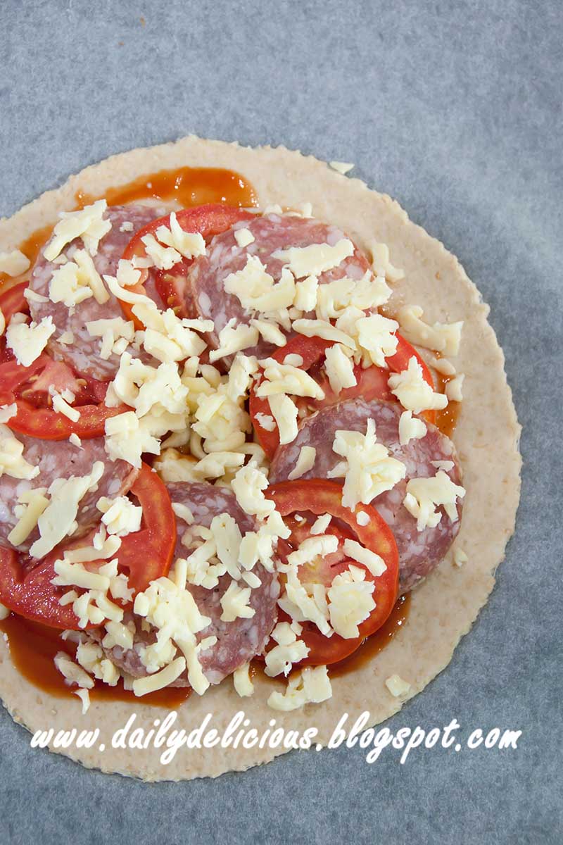 dailydelicious Baking powder Pizza Easy to make comfort food