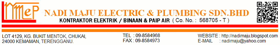 Nadi Maju Electric & Plumbing Sdn. Bhd. (Co.No.568705-T)