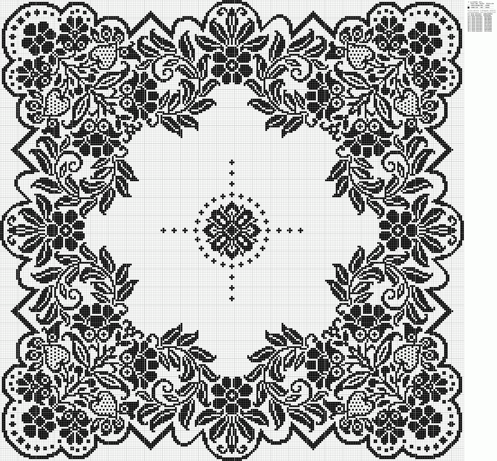 Χειροτεχνήματα Μονόχρωμα σχέδια για κέντημα / Monochrome cross stitch