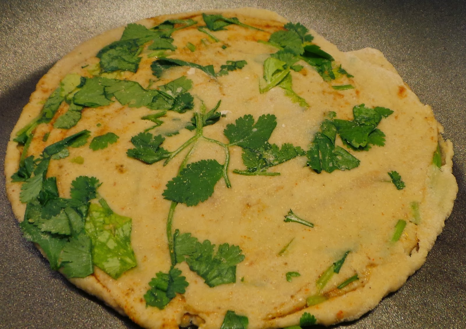 Effervescence Coriander laccha paratha