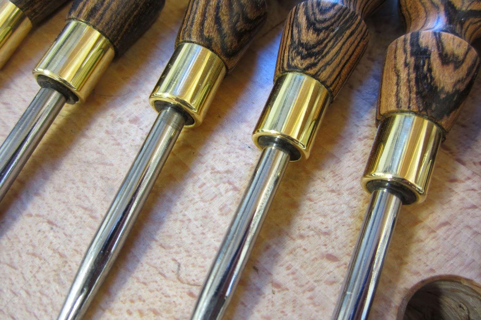David Barron Furniture: New Tool. Awl with Mexican Rosewood handle.