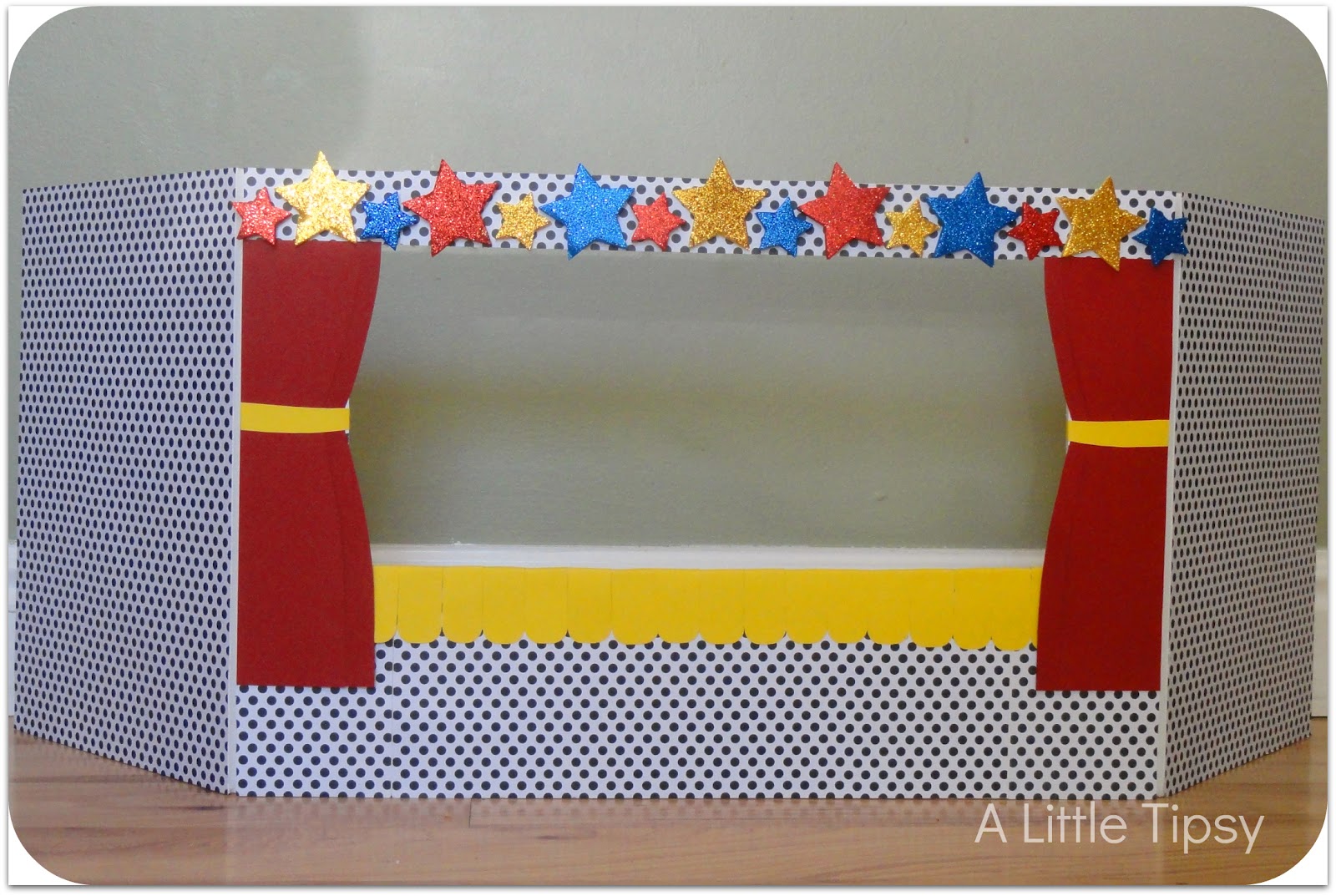 Puppet Playhouse & Craft It! Kit {GIVEAWAY} A Little Tipsy