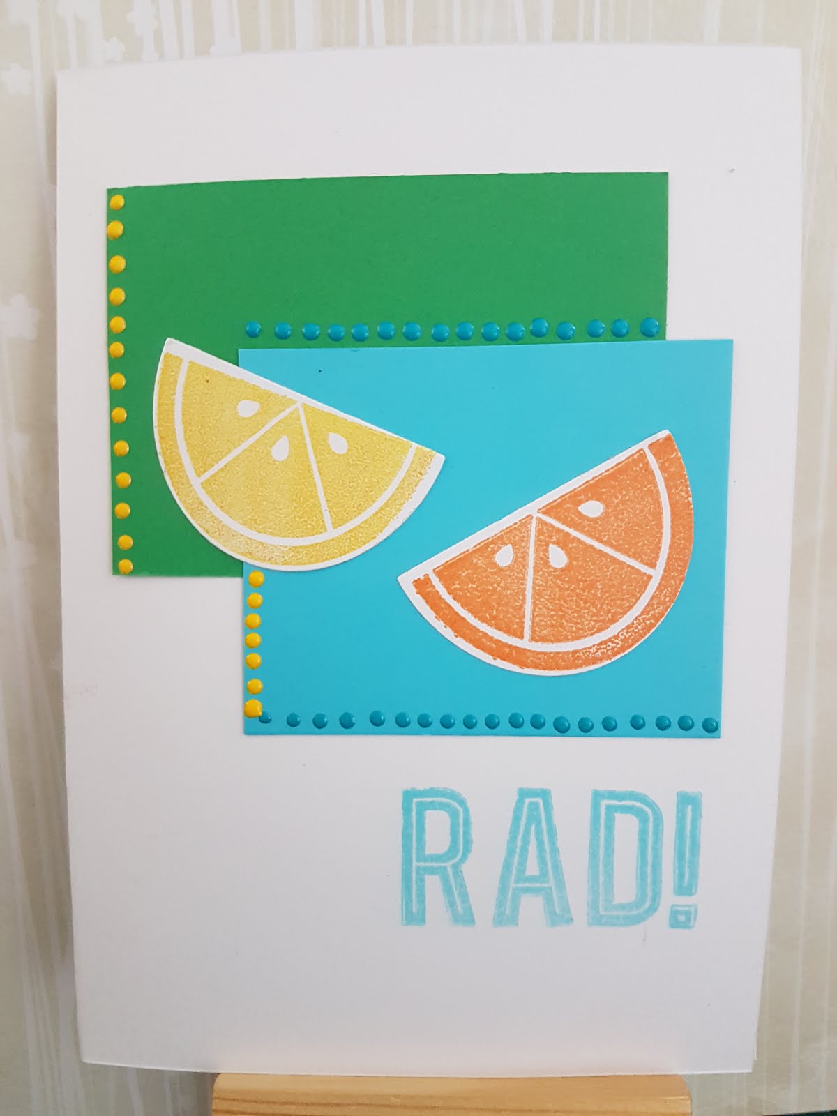 52 Weeks of Crafting Project 365 Fun fruity cards