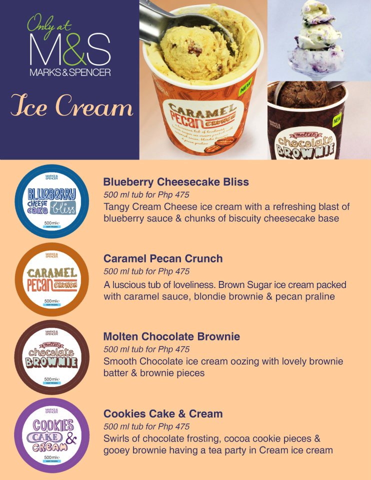 Marks&Spencer Ice Cream Tasting Experience! Patches Of Life