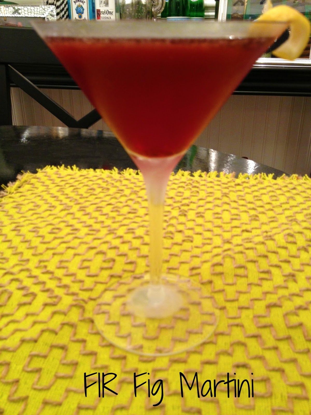 sadie + stella FIR Fig Martini