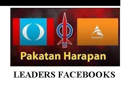 PAKATAN HARAPAN LEADERS FACEBOOKS BLOG