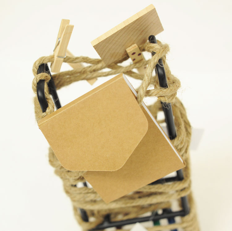 Ben Franklin Crafts and Frame Shop Glass Block Stand Note Holder