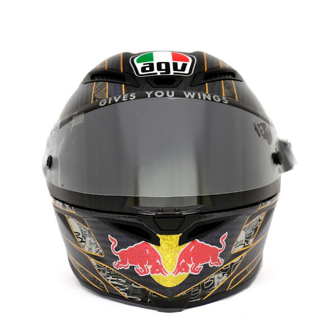 Racing Helmets Garage Agv PistaGP S.Bradl Qatar 2013 by Jens Munser