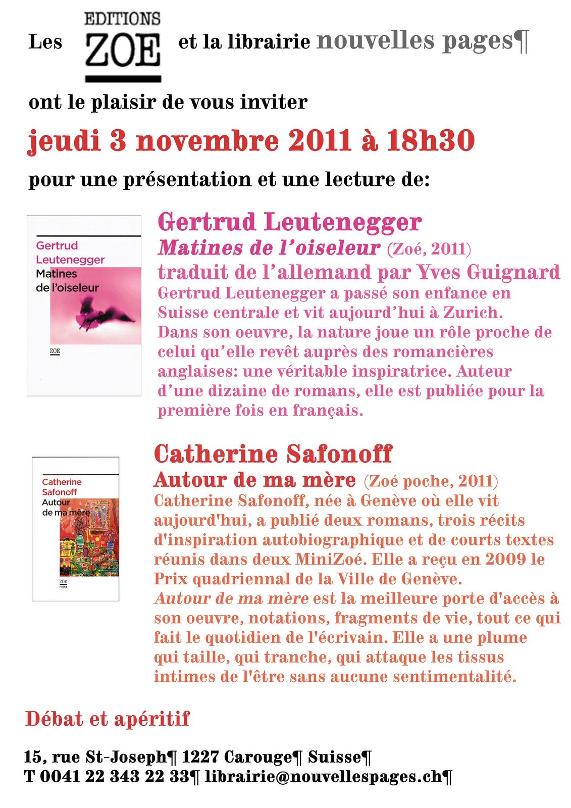 les rencontres du jeudi