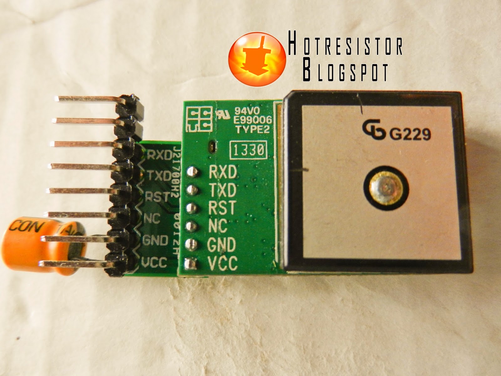 HOT RESISTOR Hobby&Fun ARDUINO INTERFACING WITH GPS TUTORIAL