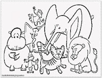 Zoo Animal Coloring Pages | Realistic Coloring Pages