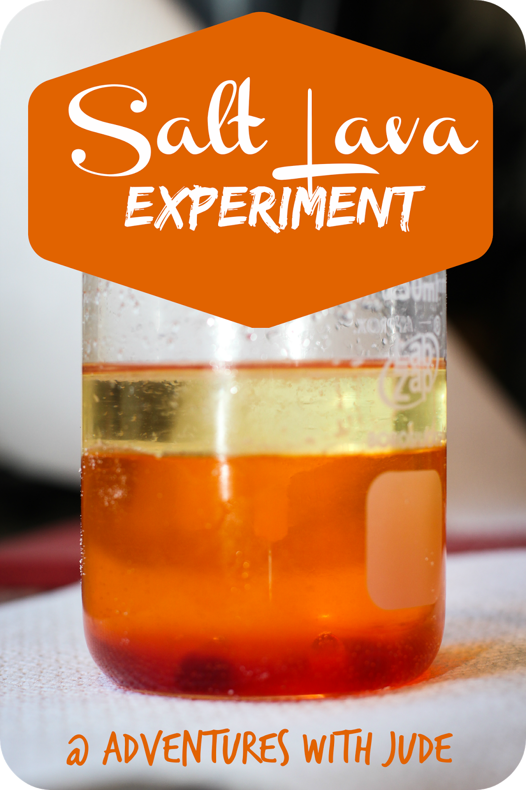 Salt Lava #Experiment #science #homeschool