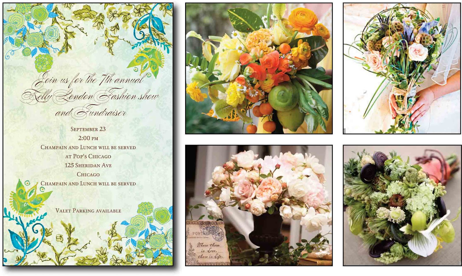 Bella Ink Designs Inspired By Bouquets of Wildflowers