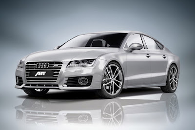 ABT Audi A7 in silver colour