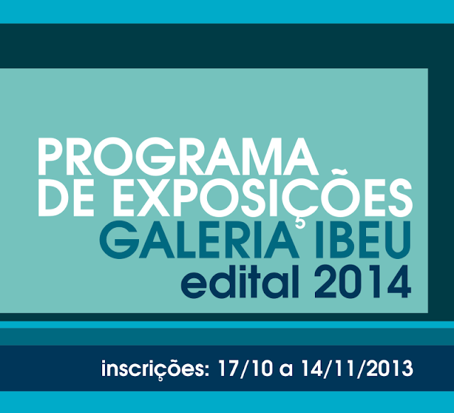 Edital GaleriaIbeu 2014 email EDITAL - Programa de Exposições Galeria Ibeu 2014