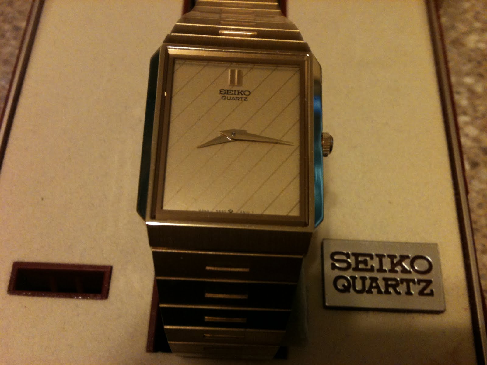 seiko lassale vintage mens watch