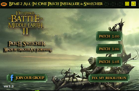 Battle Middle Earth Patch Download