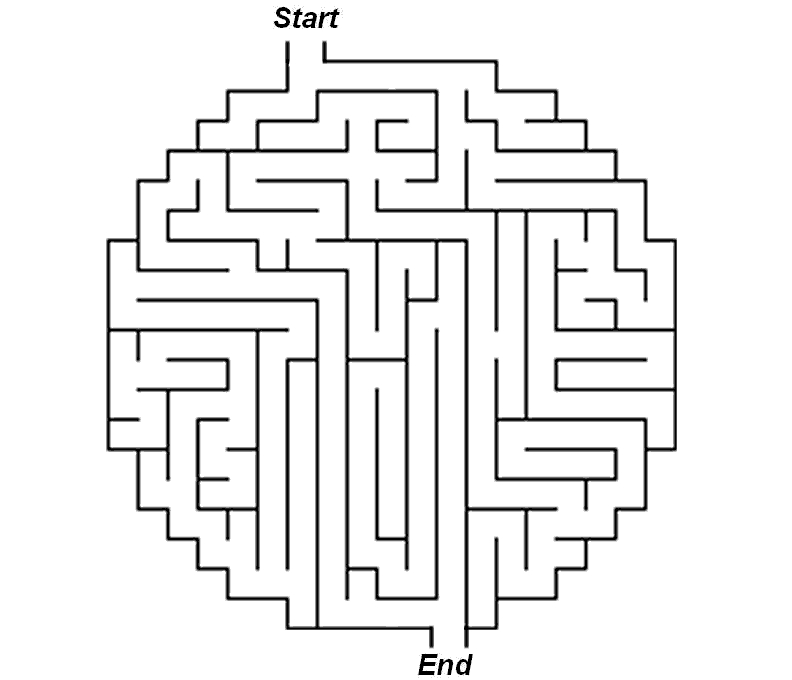 math maze game