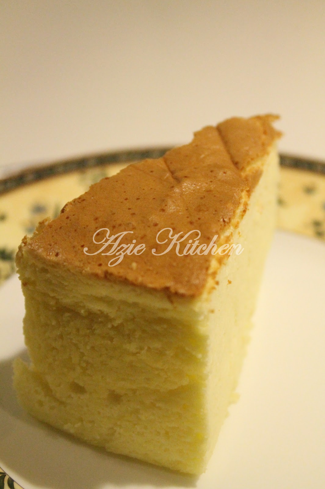 Resepi Cotton Soft Japanese Cheesecake