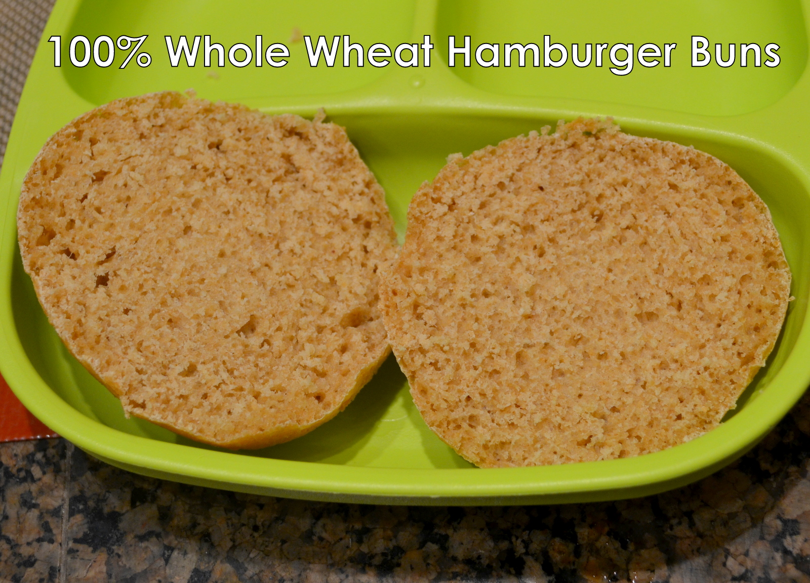 ThriceTheSpice 100 Whole Wheat Hamburger Buns {freezer friendly