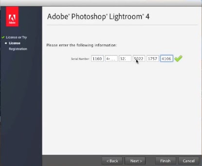 Adobe Lightroom 1.1 Serial