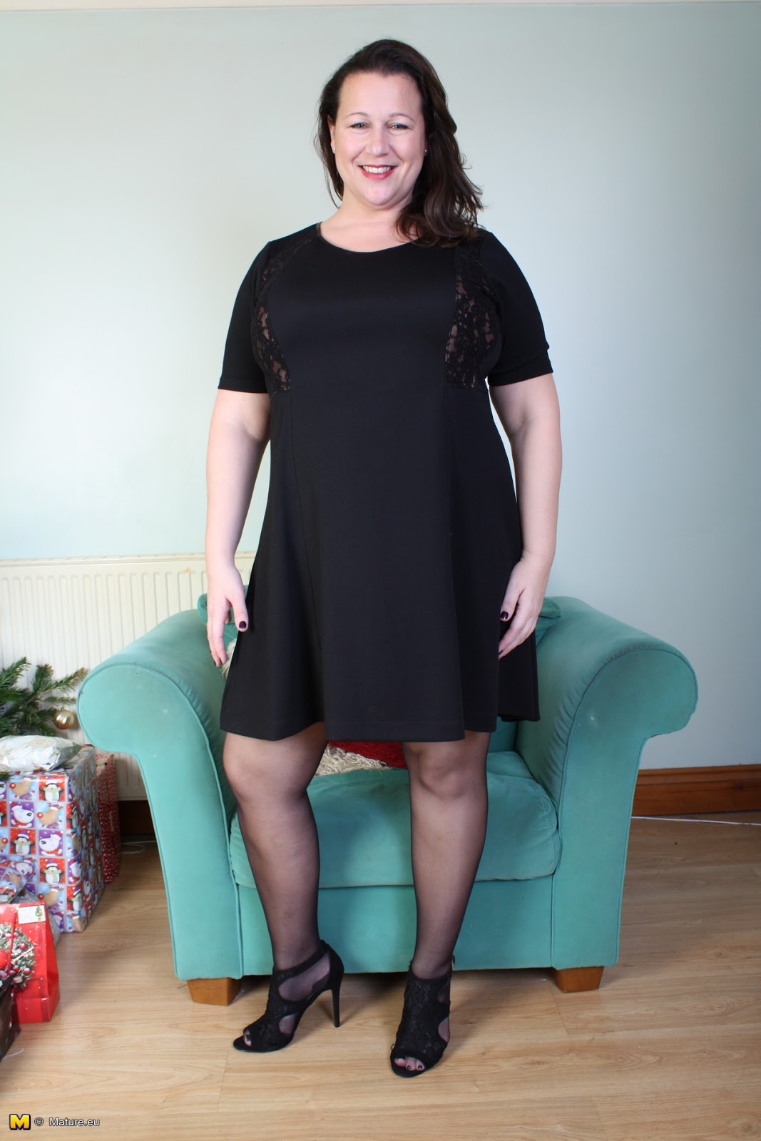 mature lovers: BBW mature in lingerie