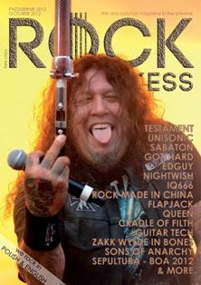 Rock Axxess 7 - October 2012 | TRUE PDF | Mensile | Musica | Rock
The only rockstyle magazine in the universe.
Released in polski and english.