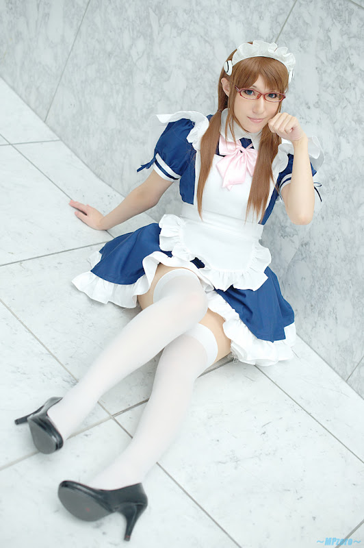 CosRain.Com  Wakame＇s COSPLAY - Mari Illustrious Makinami