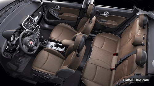 Fiat 500X Trekking Plus Interior