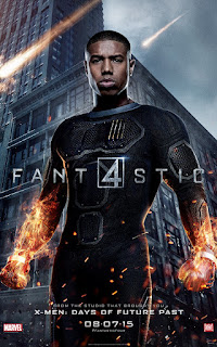 Fantastic Four Poster Michael B. Jordan