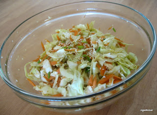 Everyday Coleslaw and Summer Rolls by NG @ What's for Dinner