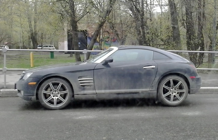 Spotted Cars In Moscow Chrysler Crossfire