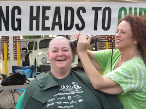 Karen Scott- Going Bald for a great cause