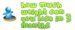 how much weight can you lose in 3 months