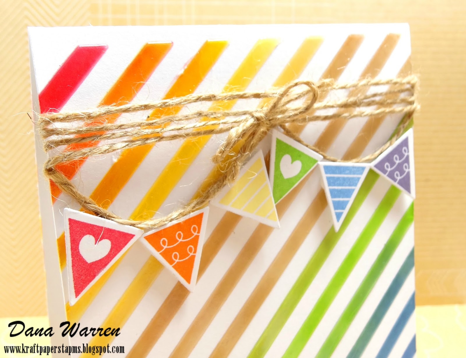 Kraft Paper Stamps Papertrey Ink March 2014 Blog Hop