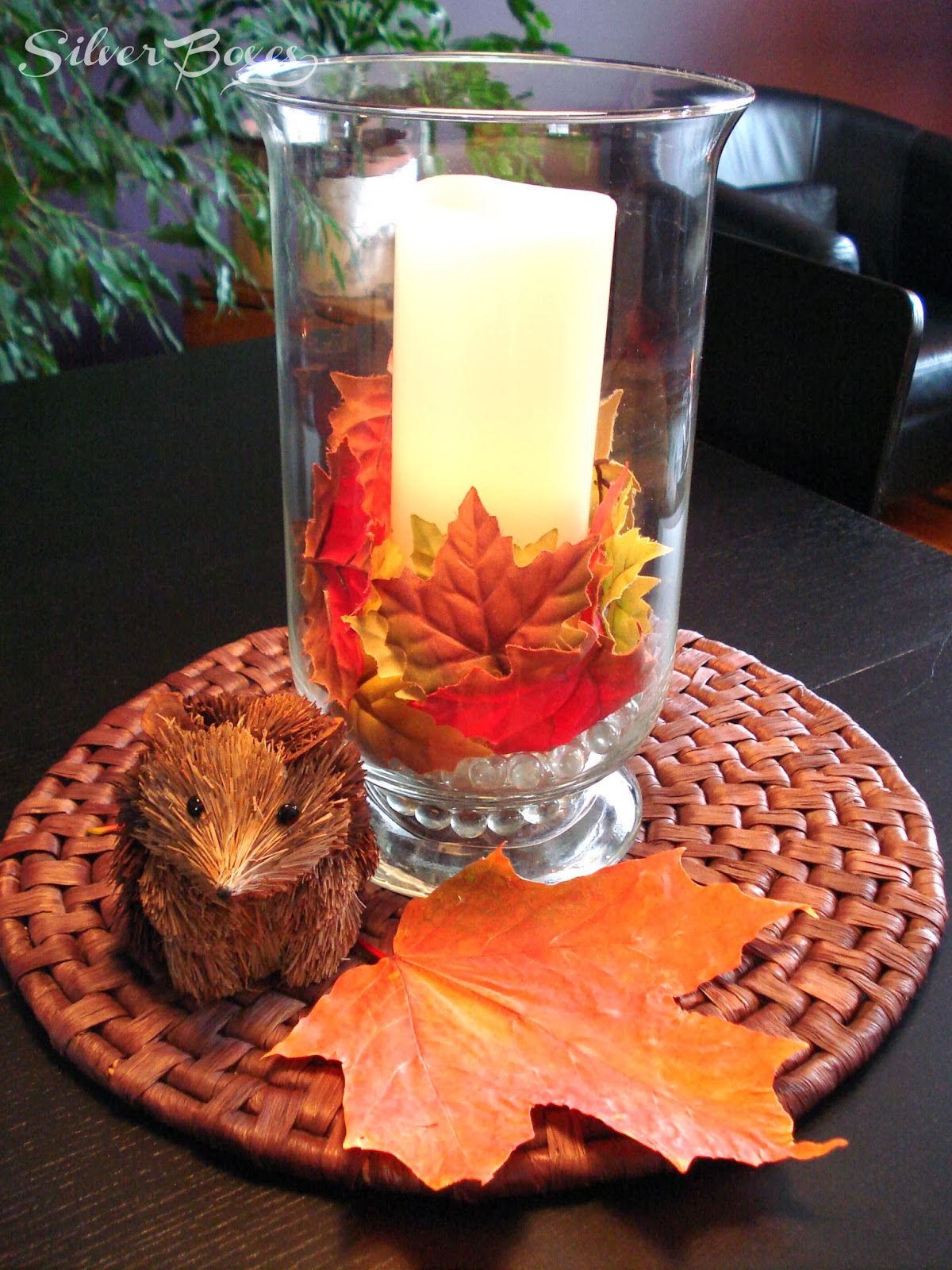 Silver Boxes Fall Decorating A Belated Tour