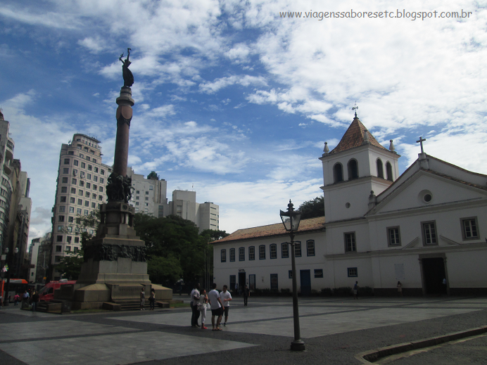 Viagens Sabores Etc. Pateo do Collegio Aqui nasceu a cidade de São