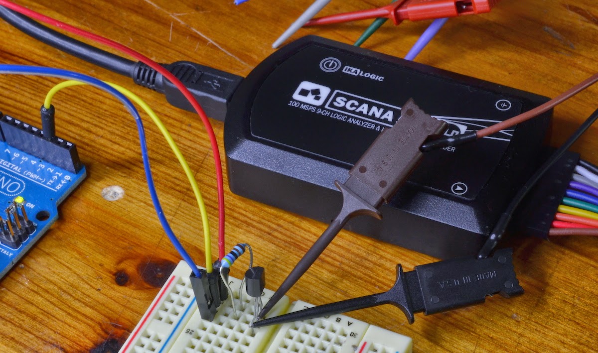 Dr. Monk's DIY Electronics Blog Review Scana Plus Logic Analyzer