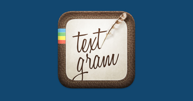 تطبيق الكتابة على الصور textgram write on 