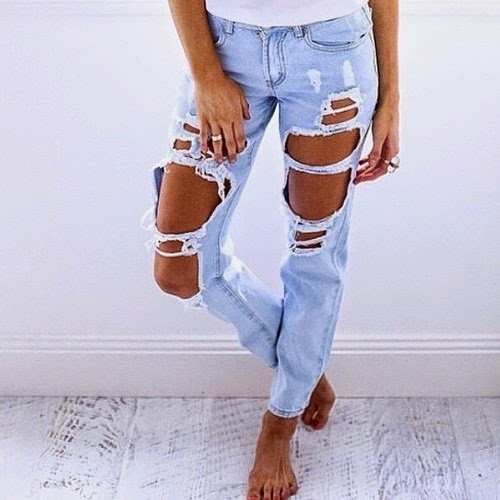 jeans strappati 2015