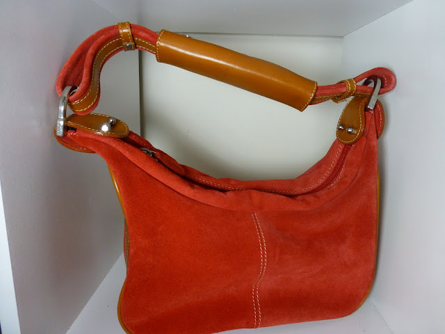 Orange Tod's handbag