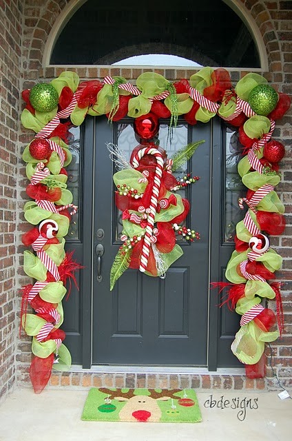 Cómo decorar una puerta en navidad ~ Solountip.com