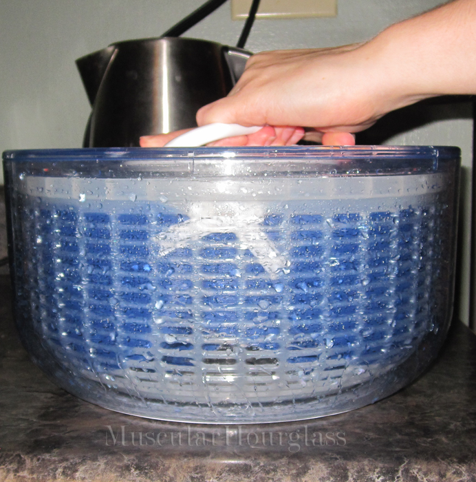 Salad spinner for hand washing bras will it really work?