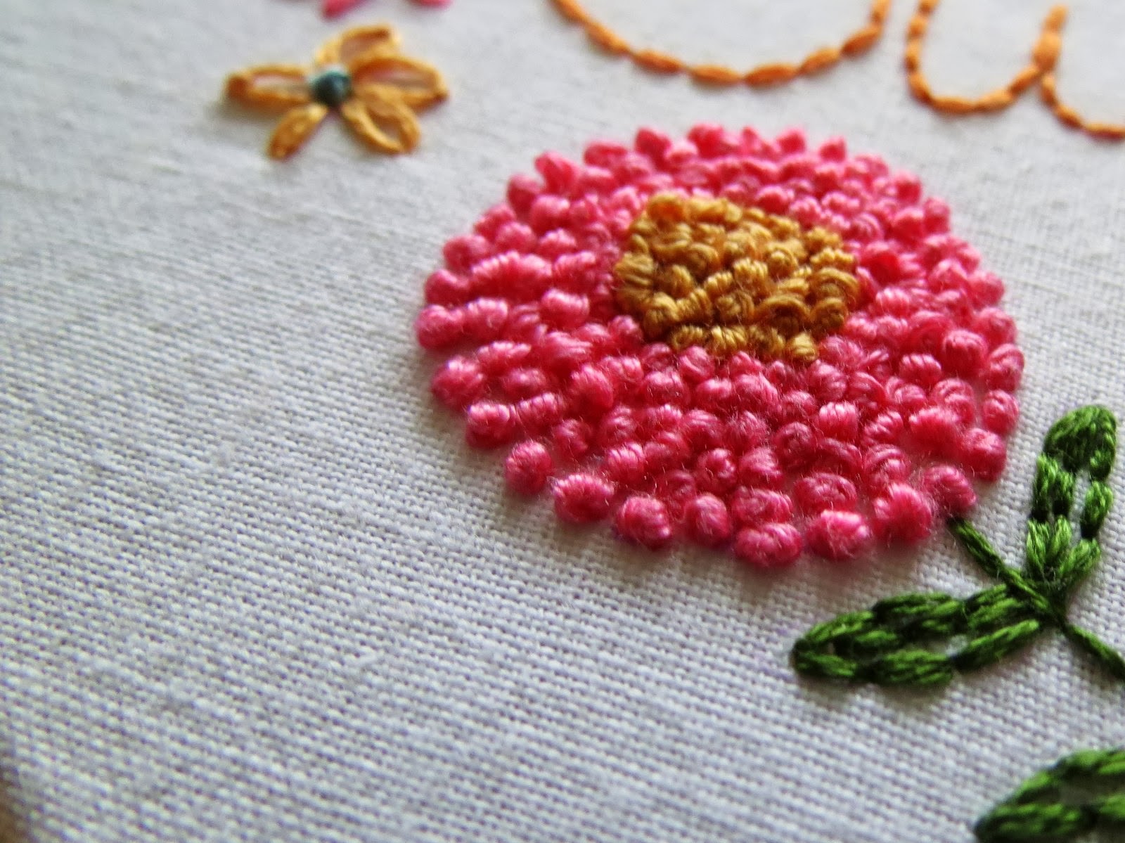 A Little Happy Place How to stitch 'French Knots'
