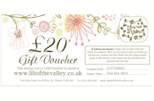 Lili of the Valley £20 gift voucher