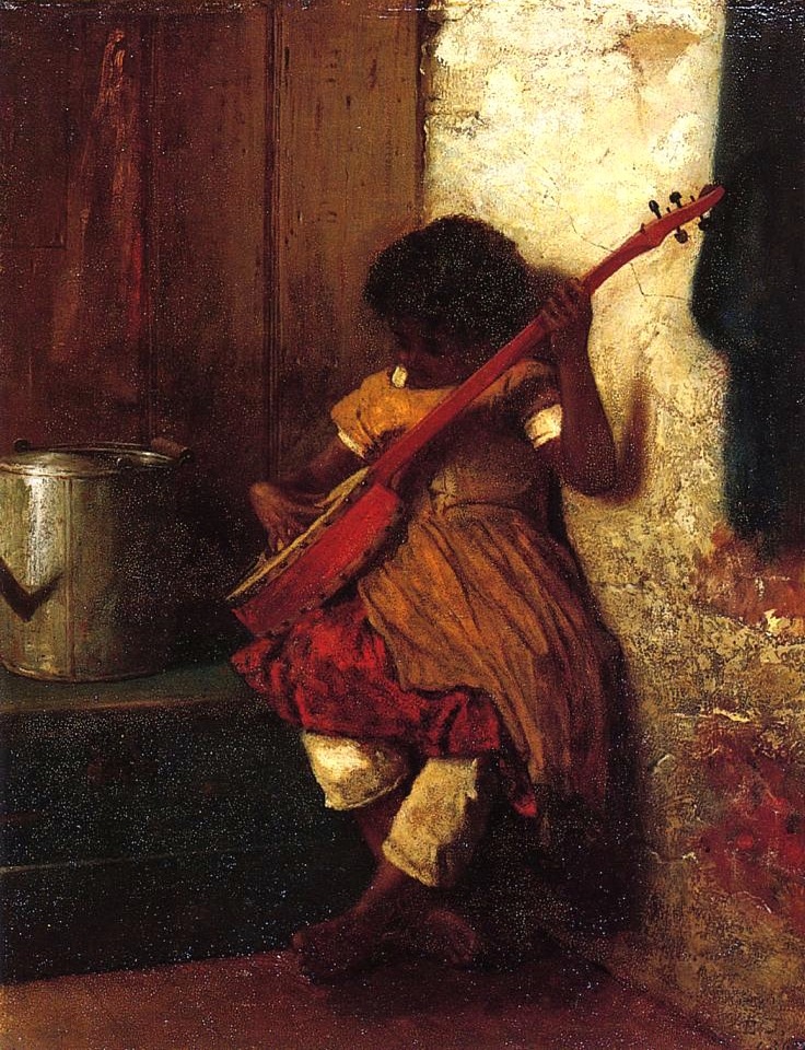 19th century American Paintings Eastman Johnson, ctd
