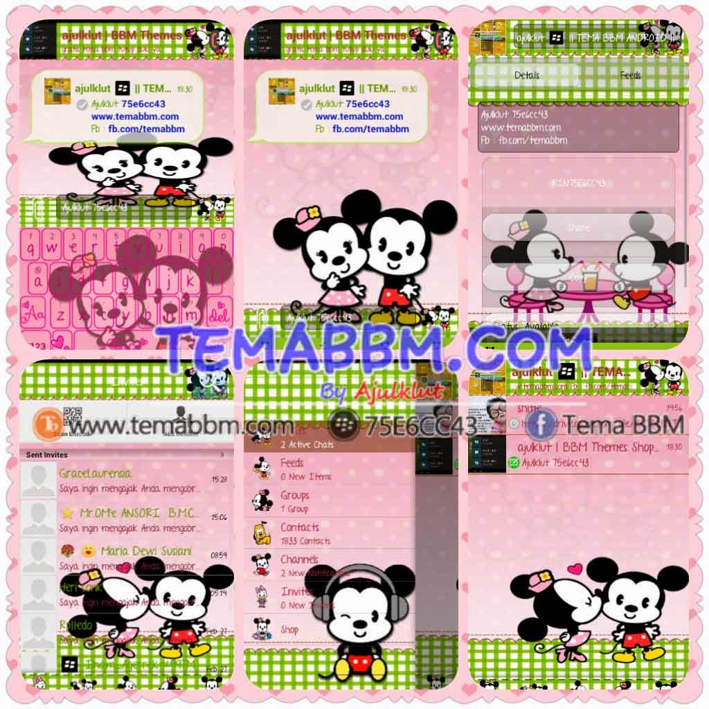 BBM Mod Mickey Mouse BBM Mod Mickey Mouse