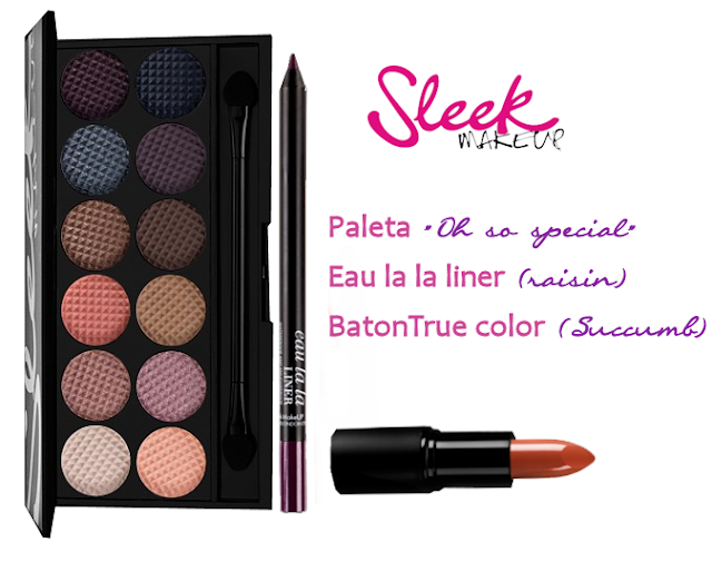 Passatempo SLEEK MAKEUP - 1 paleta+1 baton+1lápis Sorteio+sleek+makeup