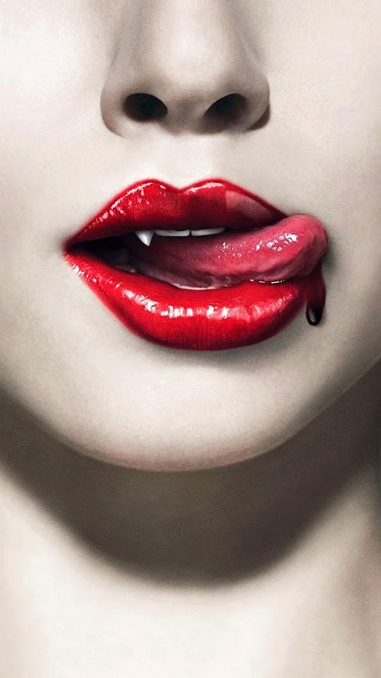 True Blood Red Lips  Galaxy Note HD Wallpaper