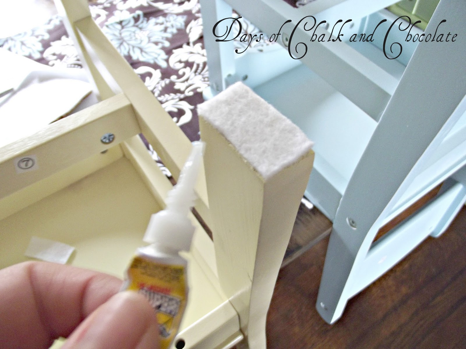 Felt Pads Tutorial Days of Chalk and Chocolate